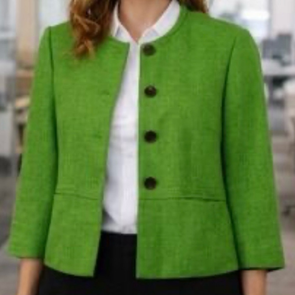 Talbots Blazer jade green (SKU509) SOLD